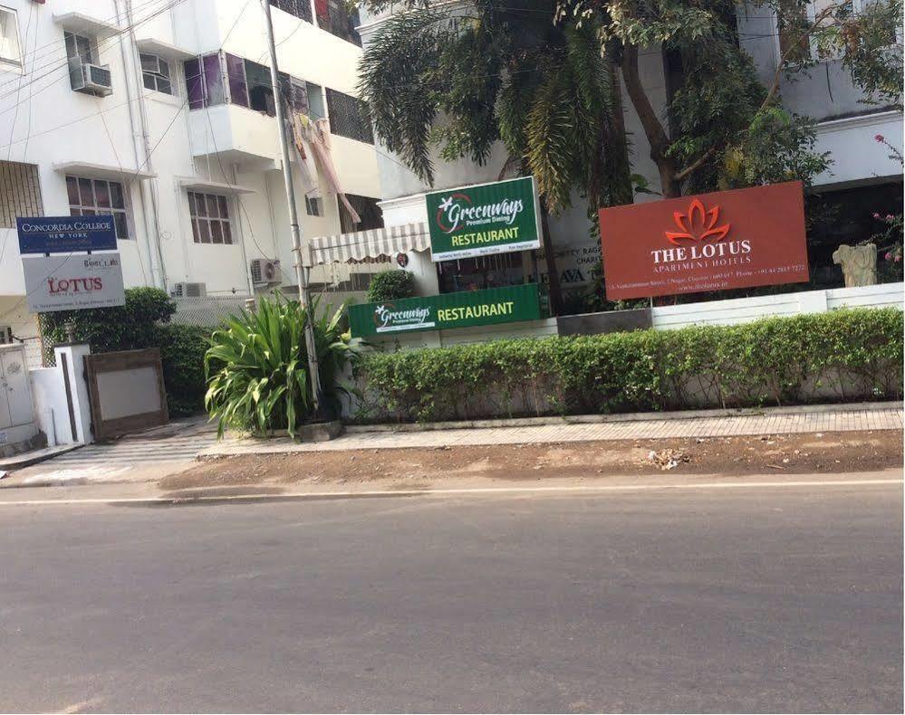 The Lotus Apartment Hotel, Venkatraman Street Chennai Exterior photo